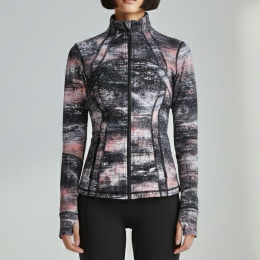 Lululemon Define Jacket in Azurite Poppy SIZE 6